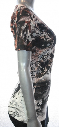 Womens Affliction Geisha T-shirt price